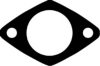 CORTECO 408458H Gasket, exhaust pipe